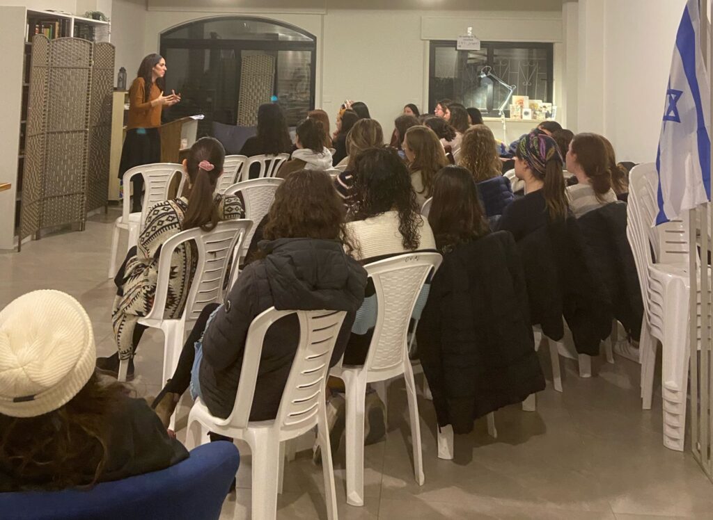 Shoshana Shazam Comedy and Emunah event with the JLIC Jerusalem Community