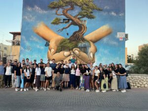 JLIC group picture of the members on their mission to the south of Israel.