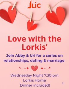 Love with the Lorkis' flyer