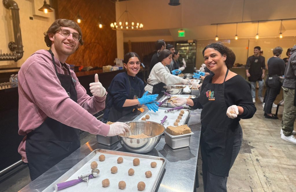 UCLA students having fun while making a difference at OBKLA