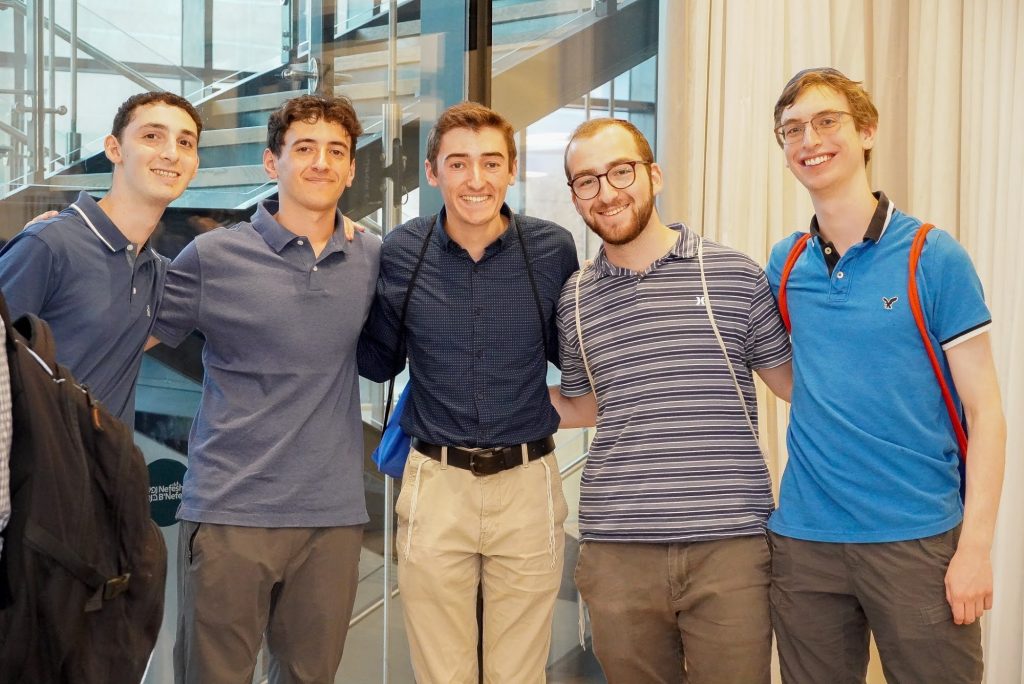 A group of men on the JLIC Summer program build lasting friendships during the 2024 summer