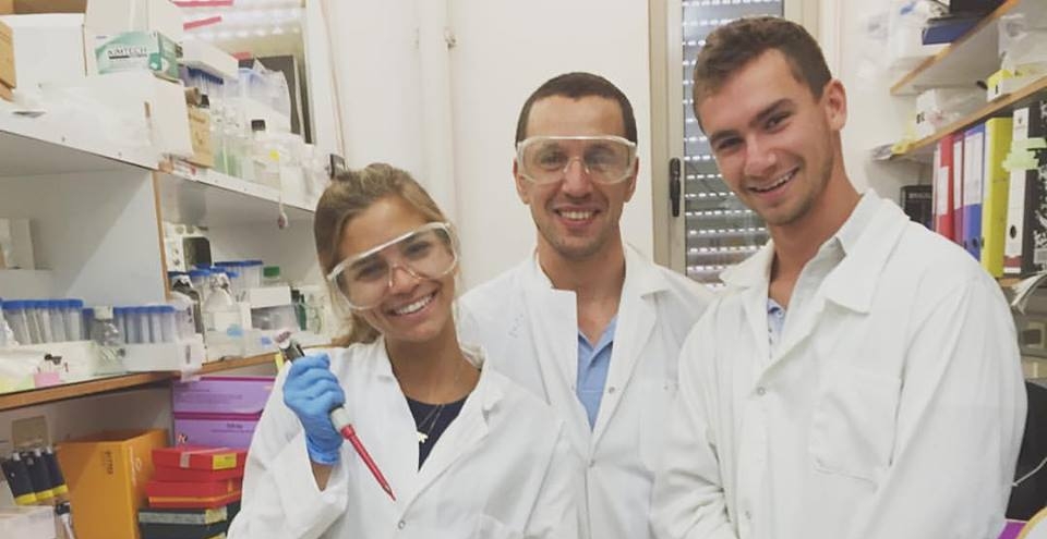 JLIC Summer students at their internships 