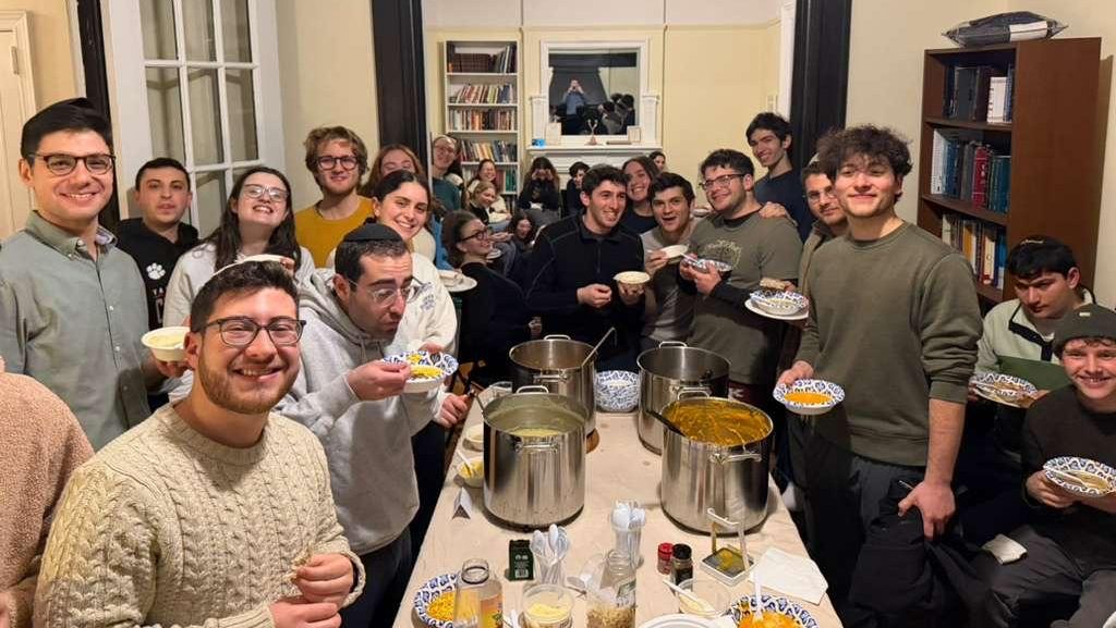 Soup night at JLIC Columbia Barnard