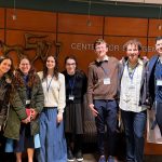 Students at JHU during the hackathon.