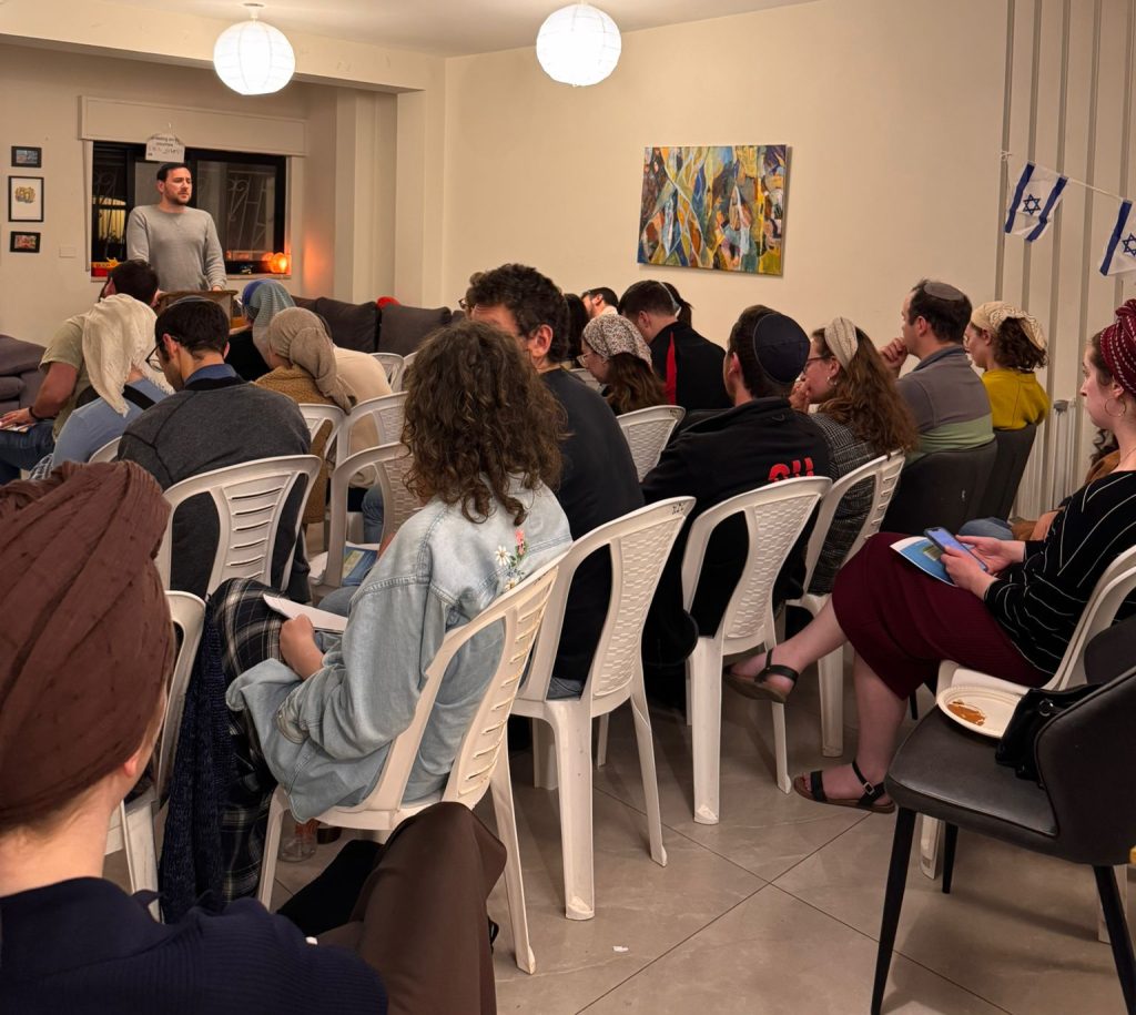 JLIC Jerusalem learning about the Israel Housing Lottery 