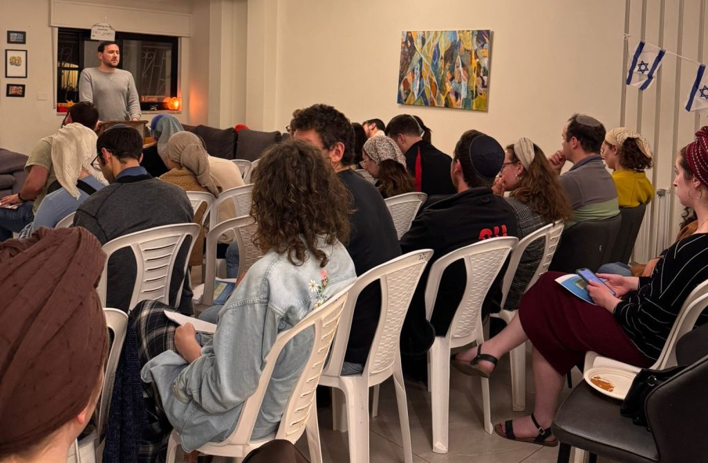 JLIC Jerusalem learning about the Israel Housing Lottery 